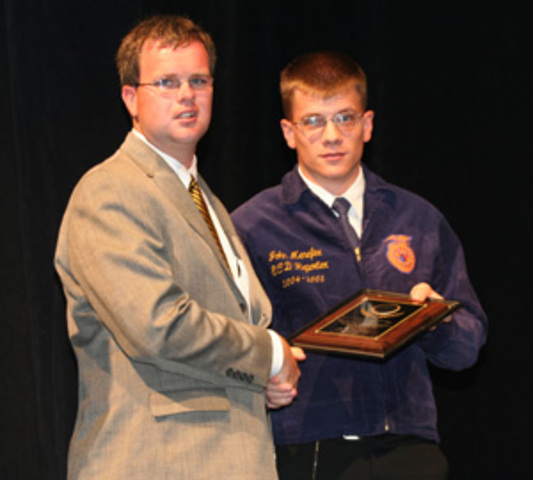 First Agricultural Award Presented