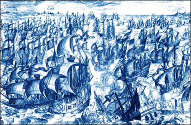 Spanish Armada defeated