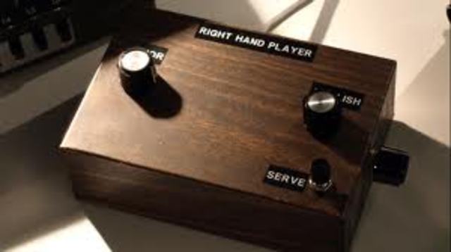 The first video game console