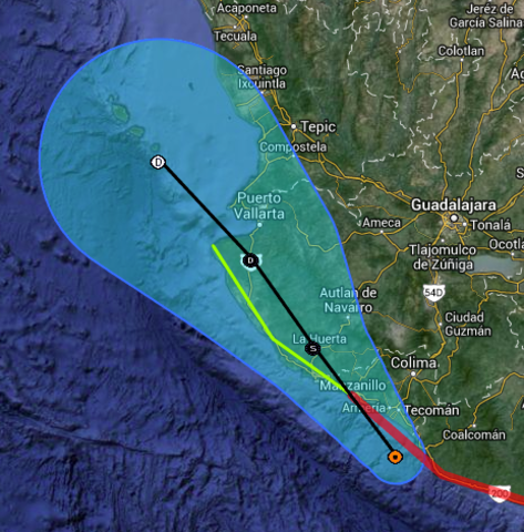 Emite PC Estatal recomendaciones por Tormenta Tropical “Manuel”
