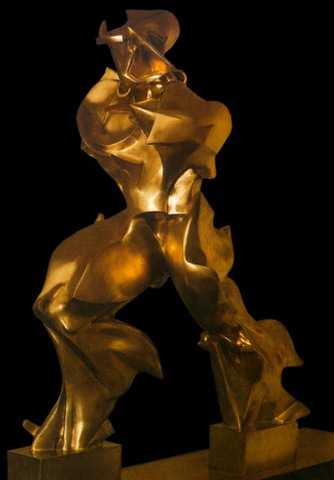 Formas únicas de continuidad en el espacio - Umberto Boccioni