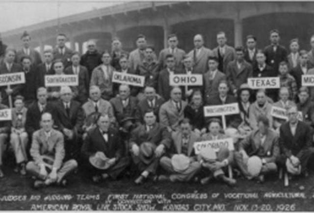 First National Congress of Vocational Agriculture Students