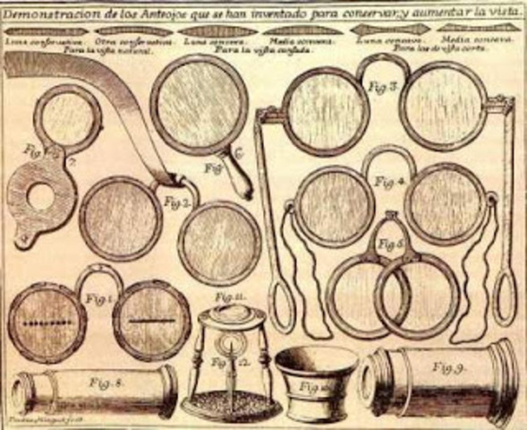 invencion de lentes concavos para reducir la miopia