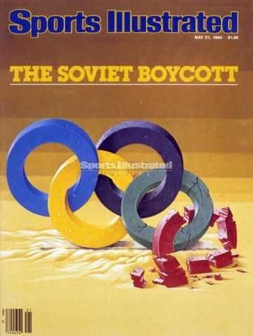 Soviet Athletes boycott games