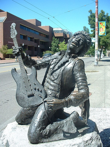 The tragic death of Jimi Hendrix