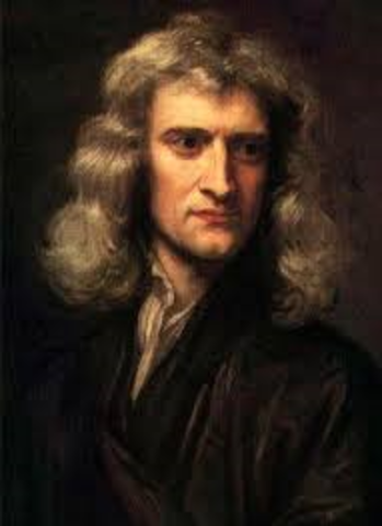 Newton publishes treatise on law of graity