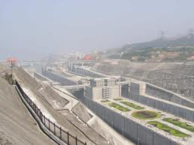 The three Gorges dam