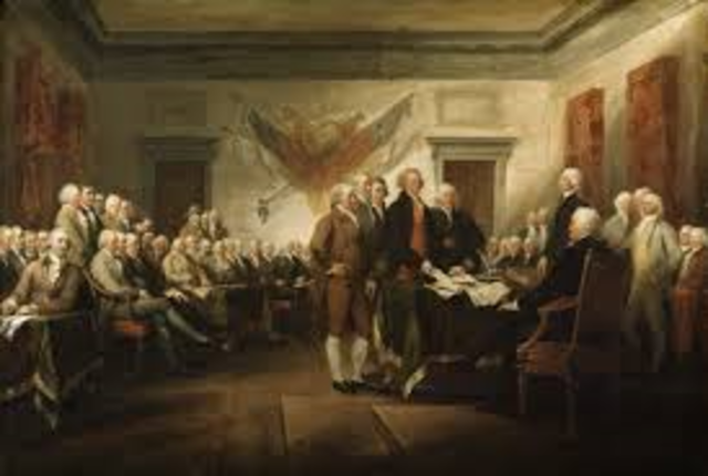 The american colonies declare independence