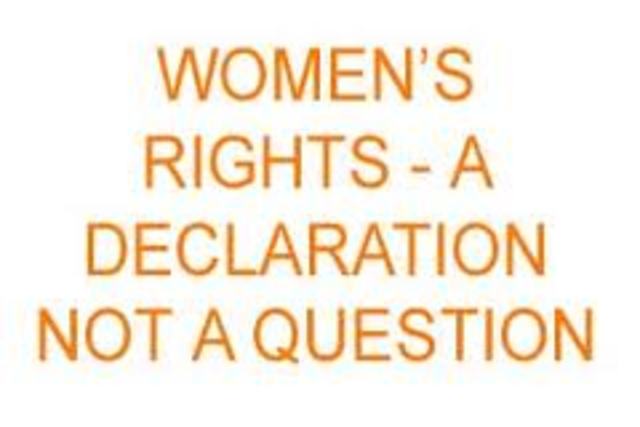 Rights of woman