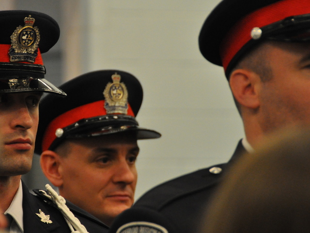 Tim started work as a police officer