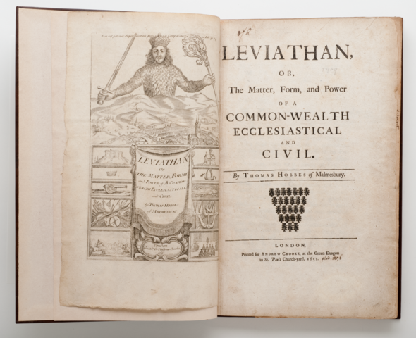 Hobbes publishes Levithan