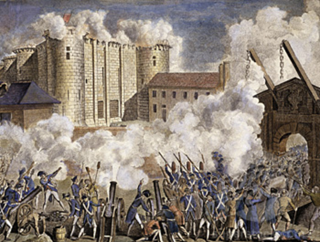 Storming of the bastlle