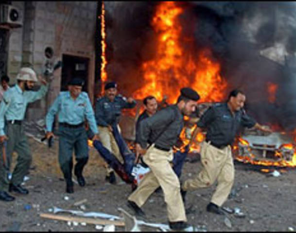 Suicide bomber attack