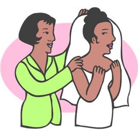 Grandma and Grandpa get married