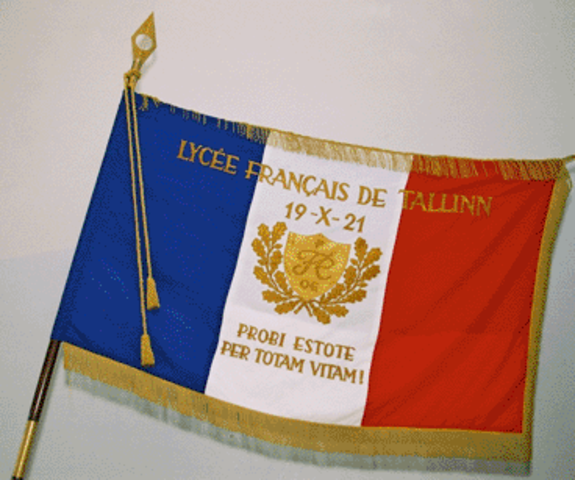 Kooliaasta pidulik avaaktus Luise tn. koolimajas, TPL taasavamine