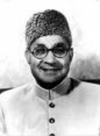 Prime minister Khan Liaqat Ali Khan assassinated