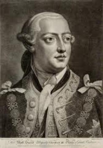 King George III takes power