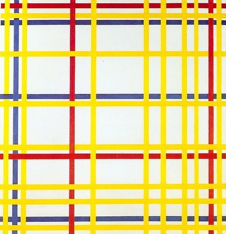 « New –York City »_ Piet Mondrian