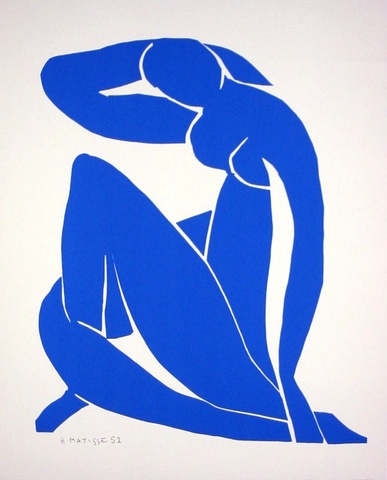 Nu Bleu 2_Henri MATISSE