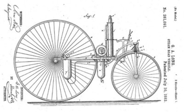 First Patent for Cars