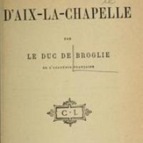 Treaty of Aix-La-Chapelle