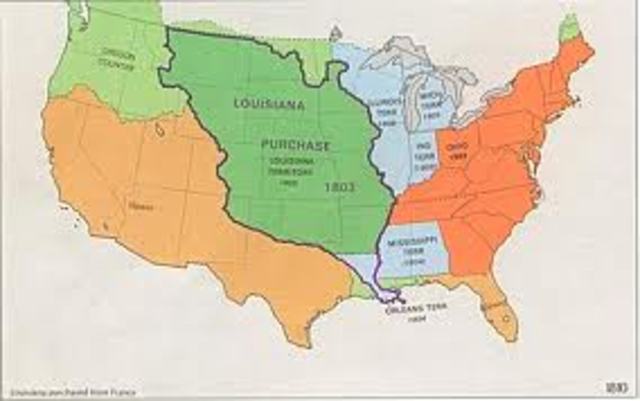 Louisiana Purchase does not happen.