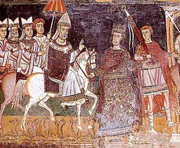 The papacy is moved from Rome to Avignon