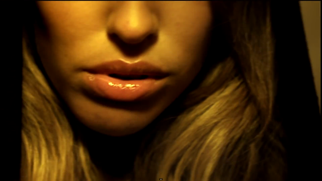 The close up adds to the intensity of the video, golden tones and lighting are used - fitting again with the colour scheme of the music video