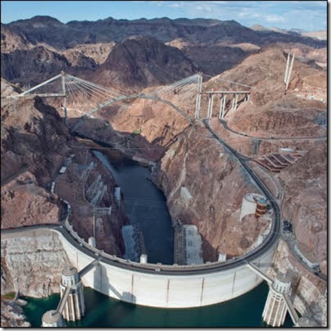 The Hoover Dam, Arizona/Nevada, USA
