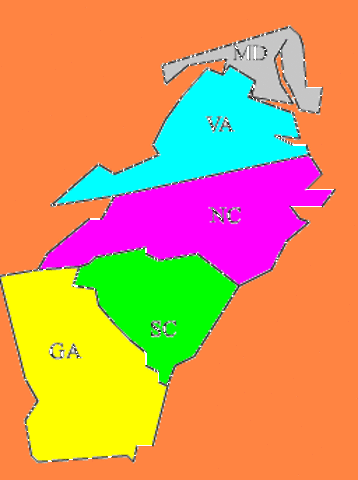The carolinas