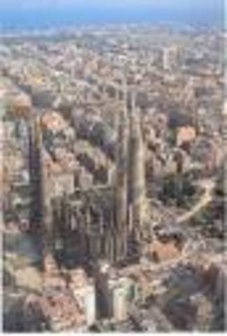 Charlemagne gains control of all of Cataluña, which is designated, "The Spanish Mark" or "March" until 874.