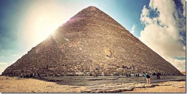 The Great Pyramids of Giza, Egypt
