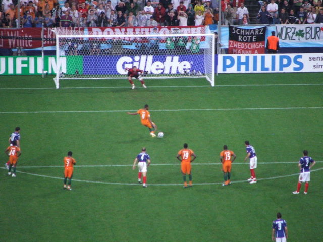 penalty kick established