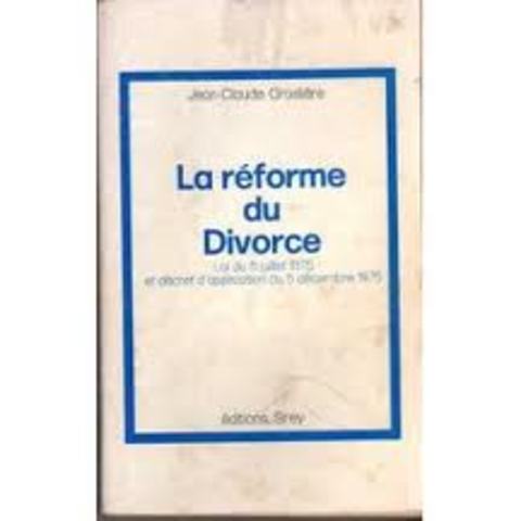 une nouvelle réforme du divorce