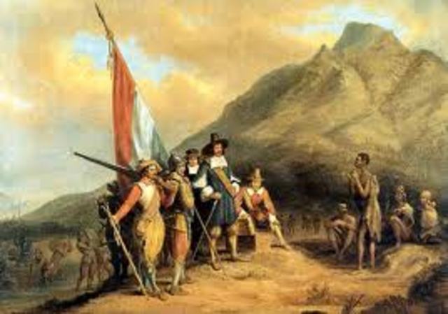 Dutch bring Africans