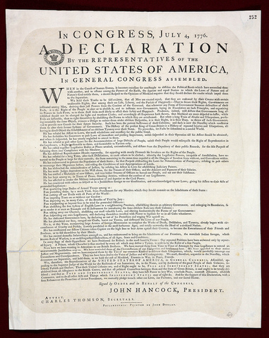 Declaration of Independence