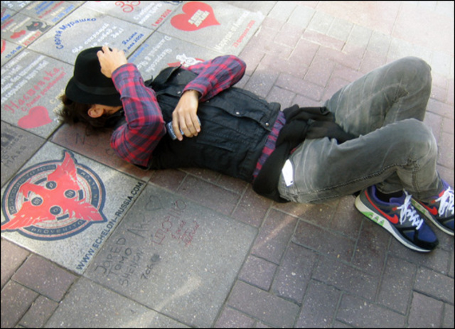 Первый визит в Россию