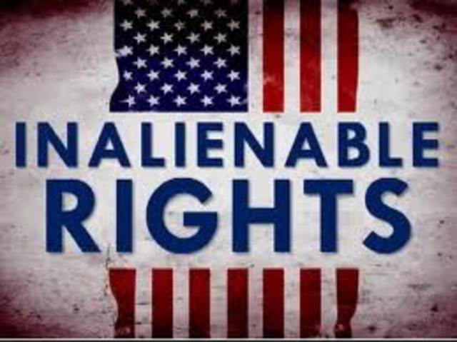 Unalienable Rights