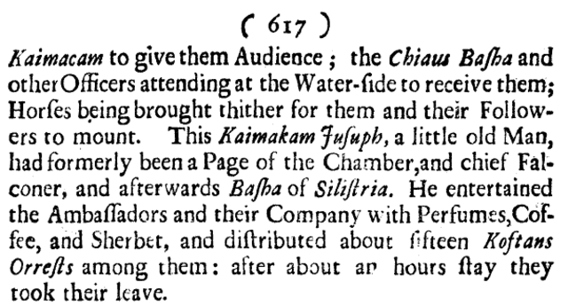 Week 2: T. Smith D. D. and F. R. S. arrive in Constantinople