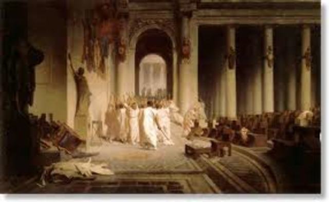 Assassinato de Júlio César 44 a.c