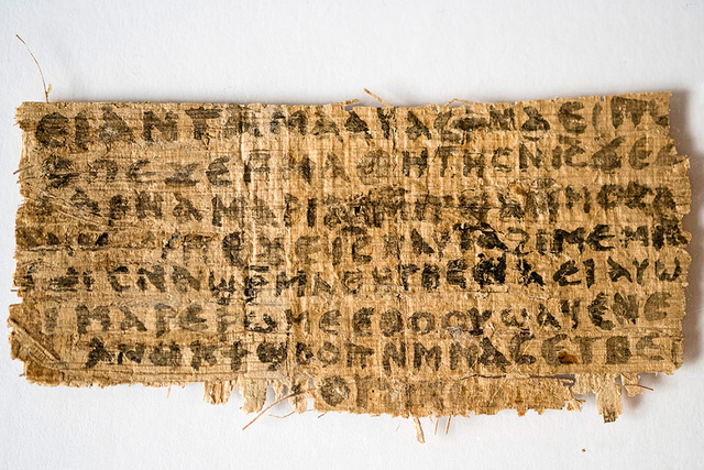 Earliest Surviving Papyrus Scrolls