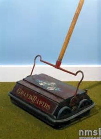 First Vaccuum Cleaner Invented