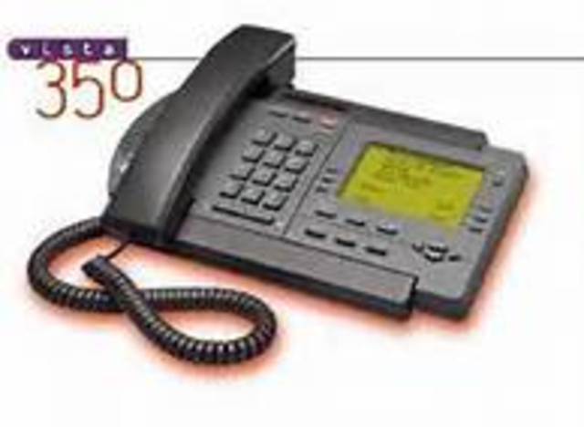 Vista 350 telephone