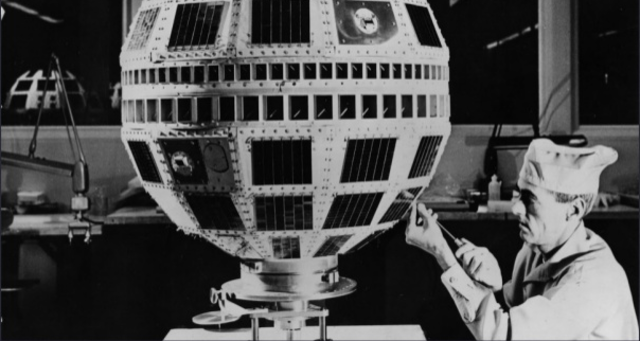 First sattellite Broadcast