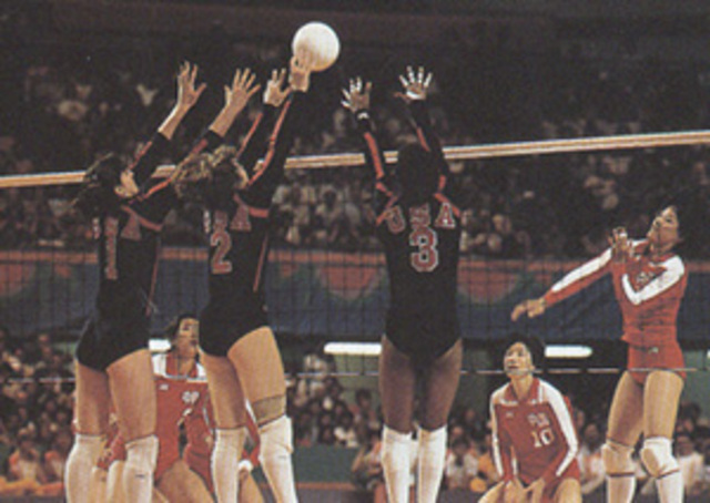 Volleyball becomes an olympic sport