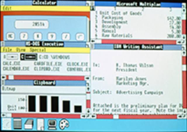PRESENTACION DE WINDOWS 2.0 PARA PROCESADOR 286
