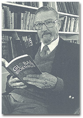 Van Rensselaer Potter  publica un artículo llamado: Bioethics: the science of survival