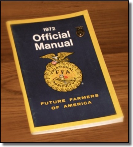 first FFA student handbook