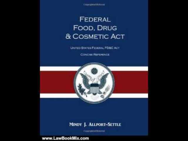 Federal Food, Drug, and cosmetic Act