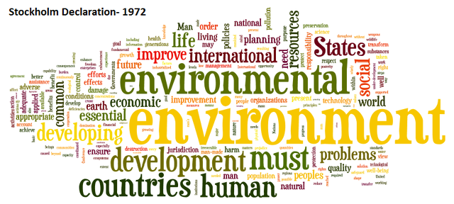 Declaration of the Conference on the Human Enviroment